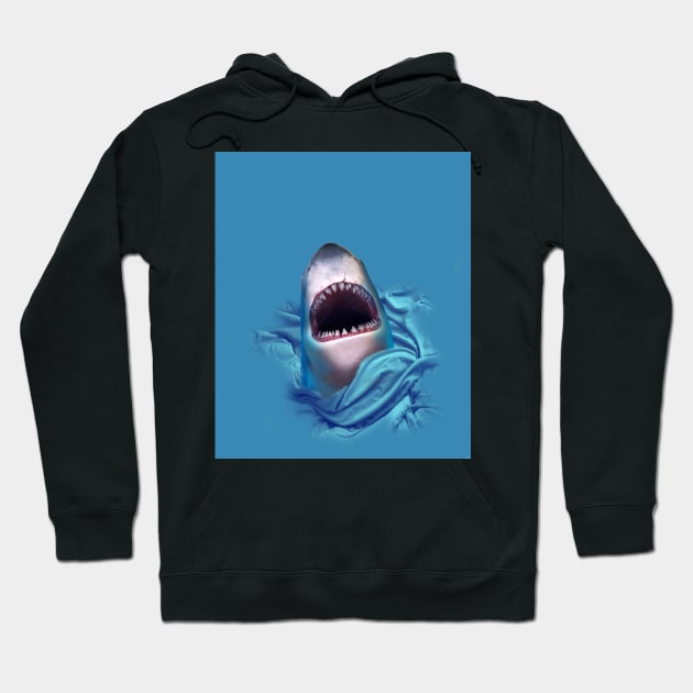 Shark clearance face hoodie
